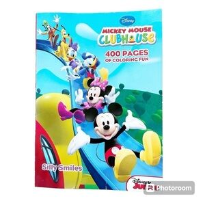 Disney Junior Silly Smiles Mickey Mouse Clubhouse 400 pages of coloring fun 2013